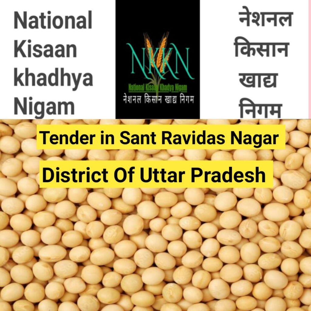 Tender in National Kisaan Khadya Nigam District Sant Ravidas Nagar of Uttar Pradesh Unit