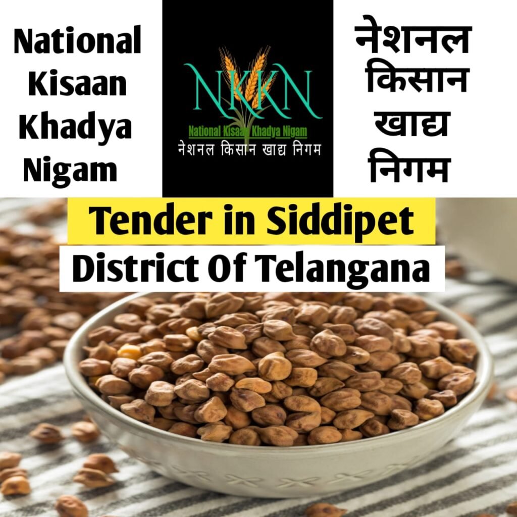 Tender in National Kisaan Khadya Nigam